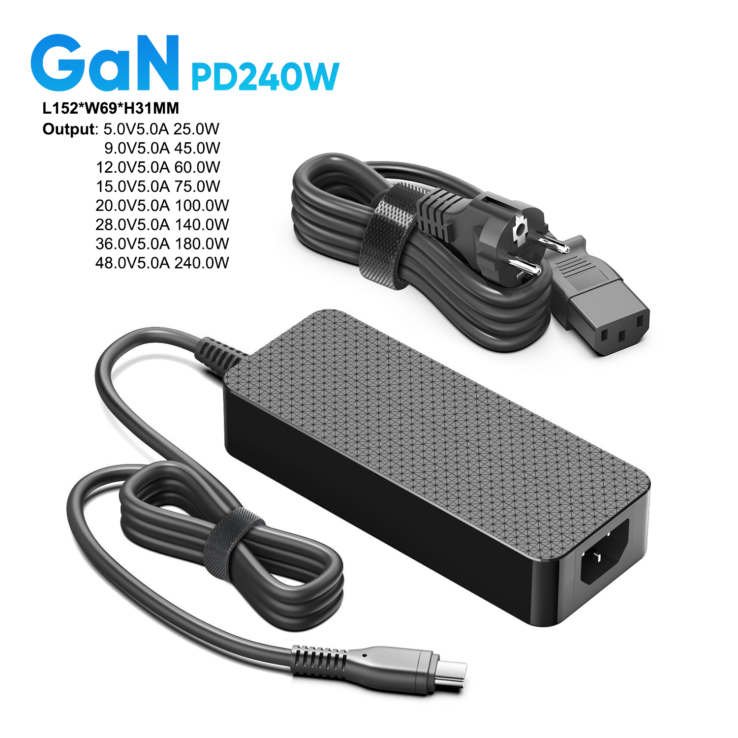 GaN 240W Medical Power Supply